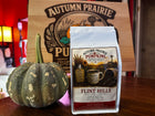 Flint Hills Coffee bag with heirloom winter squash - dark roast whole bean - Autumn Prairie Pumpkins