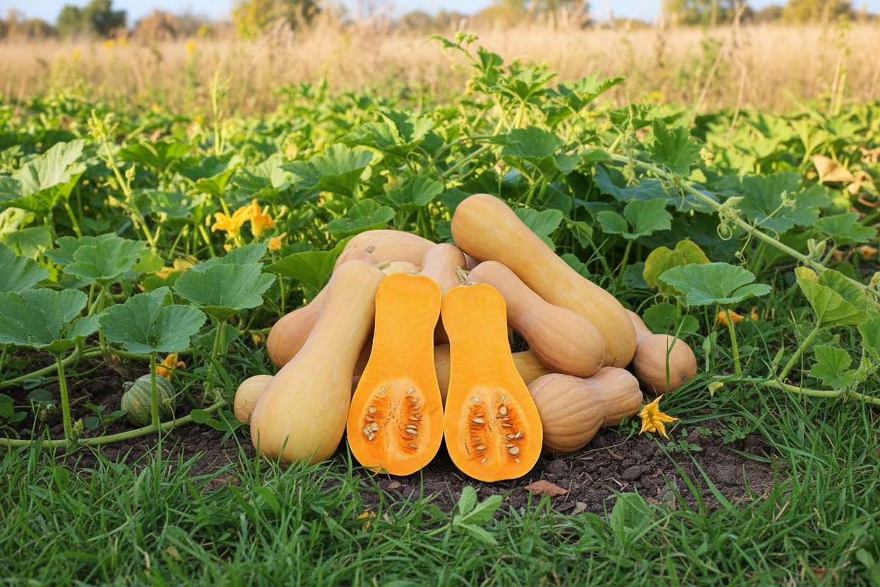 Xiye Butternut - heirloom seeds from Autumn Prairie Pumpkins