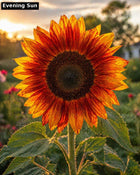 Evening Sun sunflower - multicolor gold bronze mahogany blend