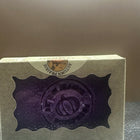 Cranberry Spice soap - stamped bar in kraft box - cold process soap