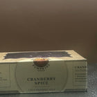 Cranberry Spice soap - close packaged front view - cold process soap
