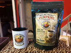 Decaf Signature Coffee - 8 oz bag with branded mug - Autumn Prairie Pumpkins
