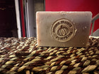 Oatmeal Milk & Honey Soap - oat speckled stamped bar - Autumn Prairie Pumpkins