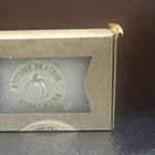 Peppermint soap - stamped bar close view - cold process soap