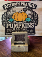 Pumpkin Spice Soap - boxed 4.5 oz cold process bar - Autumn Prairie Pumpkins