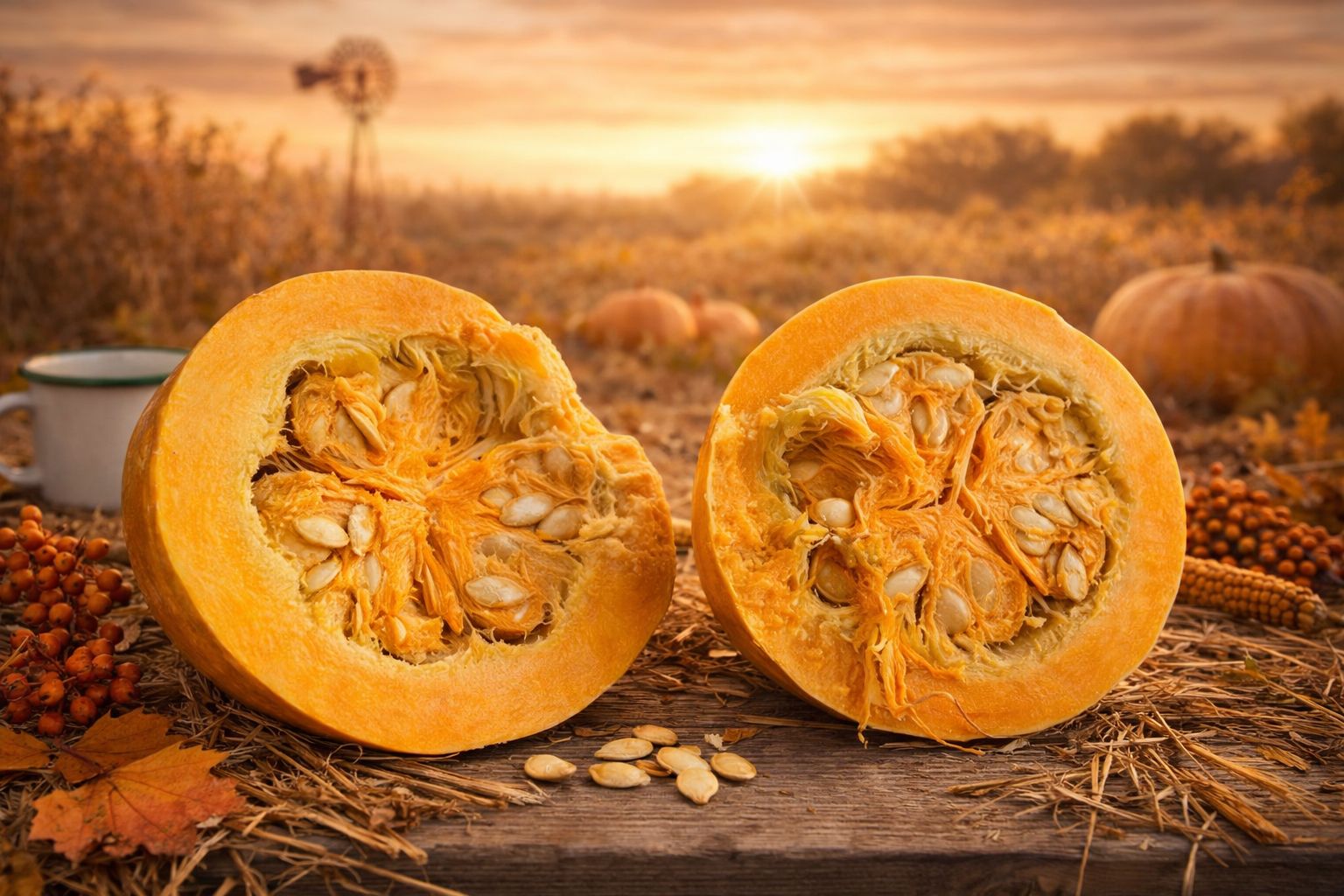 Tahitian Melon squash seeds - Pacific heirloom Cucurbita moschata - whole fruit